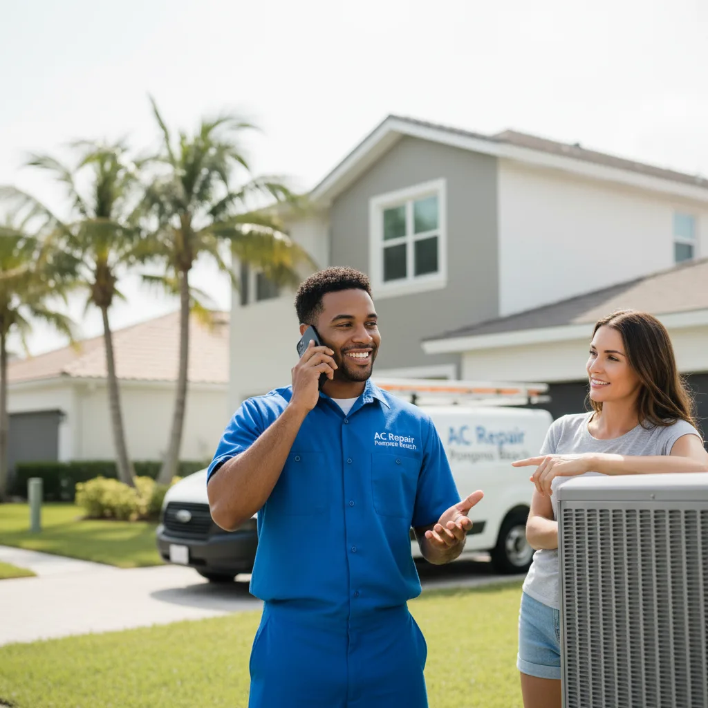 AC Repair Pompano Beach customer support in Oak View